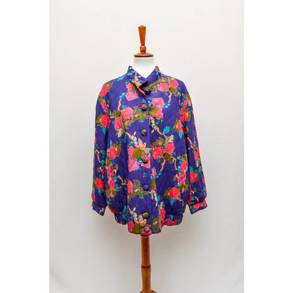 1980s Dela Spiga quilted jacket - Picture 1 of 3